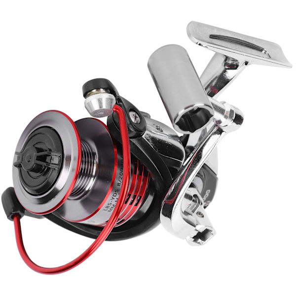 AL Metal Spinning Reel 13+1BB 5.0:1 Utväxlingsförhållande Vikbar vipparm fiskehjulstillbehör (AL2000)