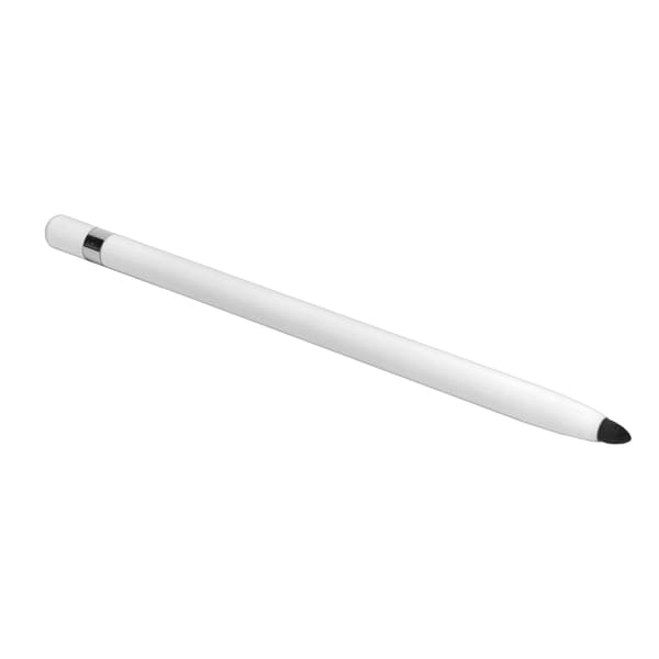 Højfølsom Touch Screen Stylus Pen ABS Kompatibel med iPhone Samsung Huawei PC OS X Android Hvid