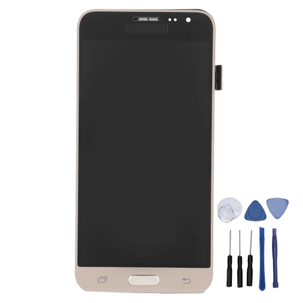 Skärmbyte LCD-display Touch Digitizer-montering för Samsung Galaxy J320 Guld