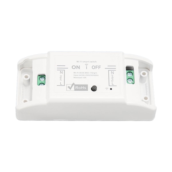Mini Smart Relay WiFi Switch 8 Grupper Timing Opgaver Brandvurdering V0 Wireless Light Remote Control Module til Tuya APP til ZigBee