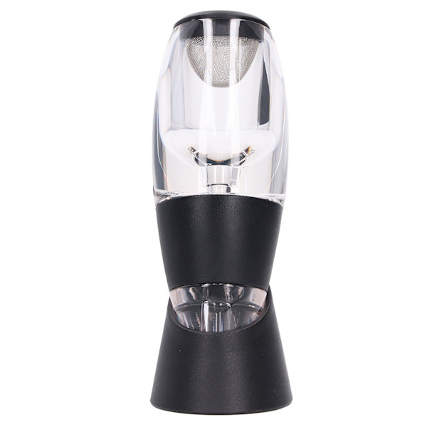 Vinaerator i hållbar plast, Bernoulli-princip, enkel att använda och rengöra, förbättrar smaken, vinaerator