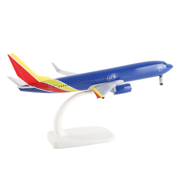 Diecast Airliner Modell Barn Vuxen Legering Simulerad Flygplan Modell Dekoration för Hemmastudie Kontor