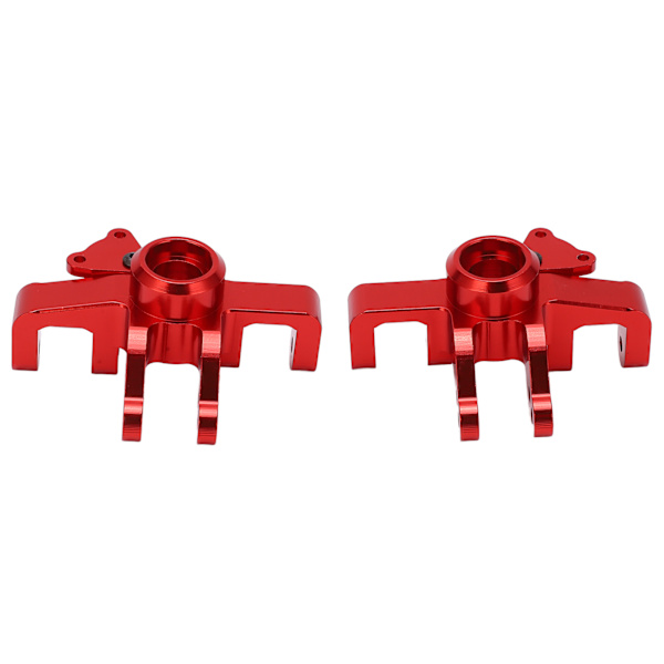1 Par Aluminium Legering Front Styrekopp for LOSI SUPER BAJA REY 1/6 RC Bil Oppgraderingsdeler Rød