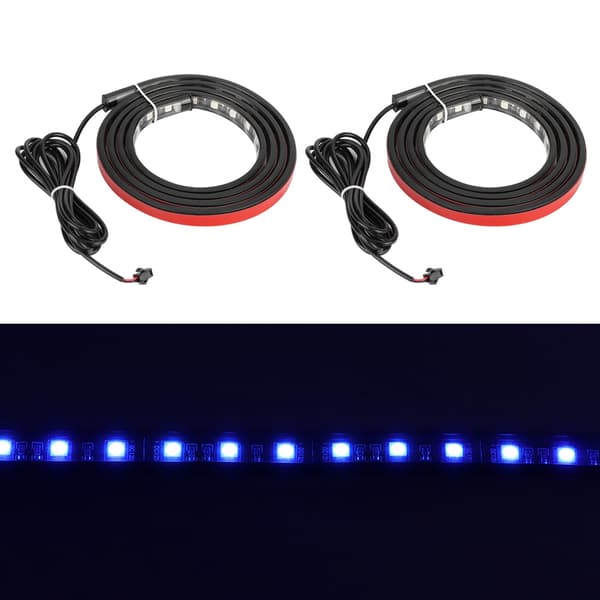 2 stk. 152 cm fleksibel LED-stripelys, bremselys, blinklys, DC 12V