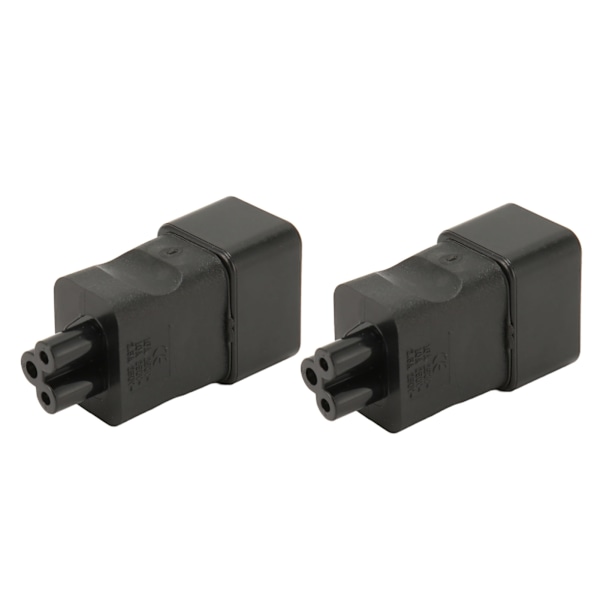 2 stk IEC320 C20 til IEC320 C6 strømadapter Professionel C20 til C6 strømstikadapter til bærbar PDU Server UPS-stik 250V