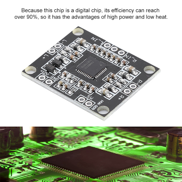 PAM8610 Dual Channel 12V Mini Digital Amplifier Board Power 15W*2
