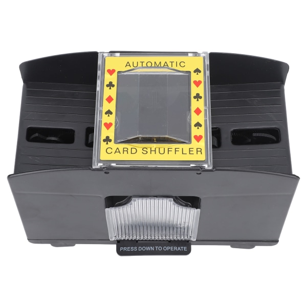 Automatisk kortblander 4 sæt kort Batteridrevet hurtigblandende kortforhandlermaskine til hjemmefestspil