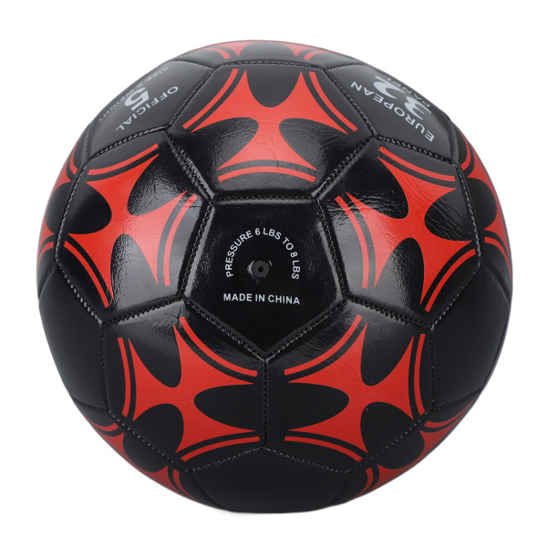 Barnefotball størrelse 5 Trening Fotballspillball Oppblåsbar ball for utendørs lek