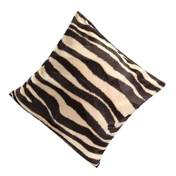 45 cm Dyremønster Leopard Zebra Pudebetræk Sofadekor #01 A 3 A 3 45x45cm