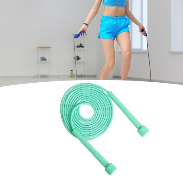 Justerbart hopprep för träning Fitness Hopprep för män Kvinnor Barn Snabbhopprep för träning Grön