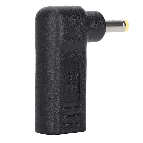 Adapter Typ-C hona till DC hane armbåge Liten volymomvandlare för bärbar dator PD laddning