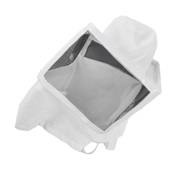 Bihattraktion Design Andningsbar Mesh Vit Kant Biodlare Cowboyhatt För Biodling Jakt Vandring