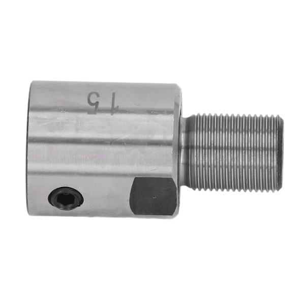 Chuck-liitäntävarsi 15mm M14x1, tarkka ruostumaton teräs, lämpökäsitelty sorvausliitin, penkkimyllyadapteri