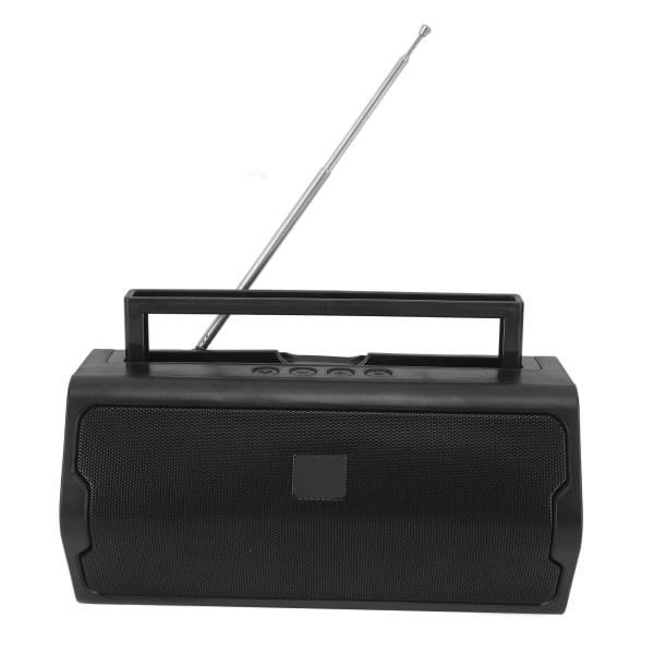 AM FM Radio Utomhus V6 Bluetooth Högtalare Portabel Radio med Teleskopisk Antenn