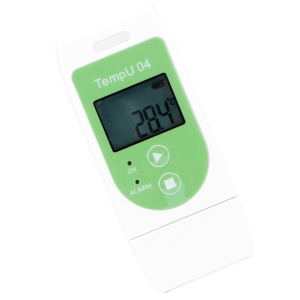 Temperaturinspelare USB Temp Datalogger med PDF SCF-rapport för kylskåpsbil