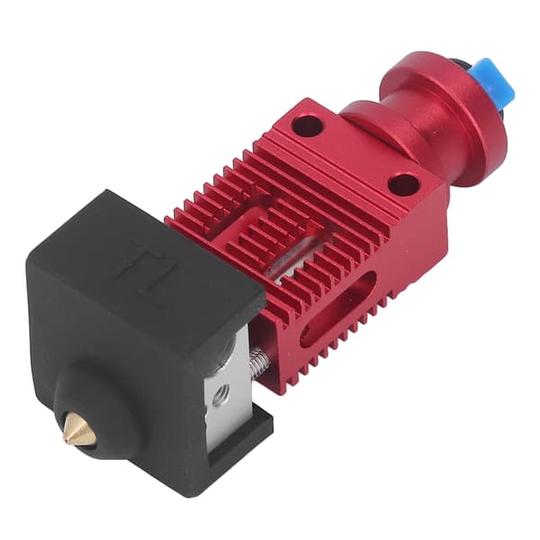 Ekstruder Hotend Kit Aluminiumlegering Messing Ekstruder Hotend til Ender 3 S PRO 3D Printer Rød