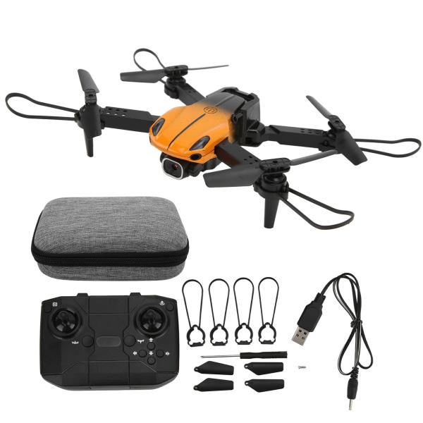 KY907 Tresidig Drone Mini Sammenleggbar RC Drone med 4K HD-kamera RC Quadcopter Plane ToyOrange