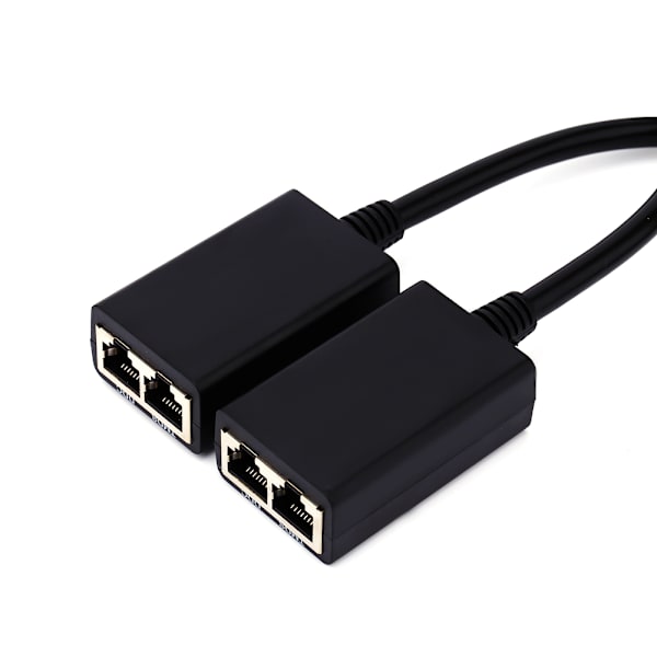 30M HDMI över RJ45 CAT5e CAT6 LAN Ethernet Balun Extender Repeater Upp till 1080P