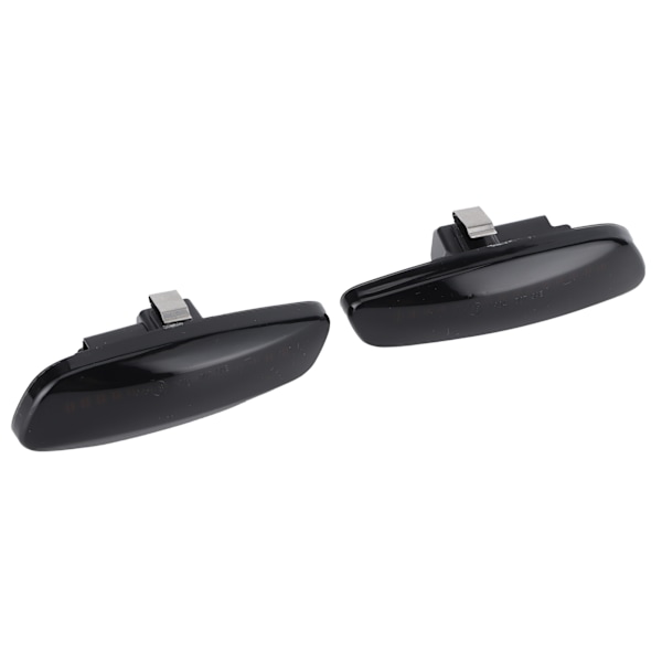 2 stk. Sidemarkerlys Fender LED Blinklys Lampe Passer til Peugeot 207 308 408 3008 5008 Røgfarvet