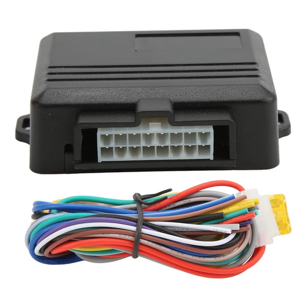 Universal 12V Auto Vindueslukker Modul ABS Sort Varmebestandig til 4-dørs biler