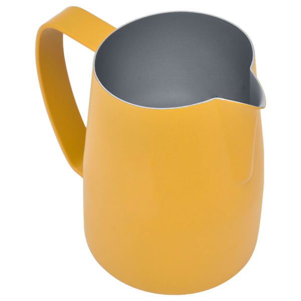 Tykkmelket skummende kanne spiss tut skummer kopp 450ml med skrå topp PTFE belegg for kaffemaskin CafeYellow