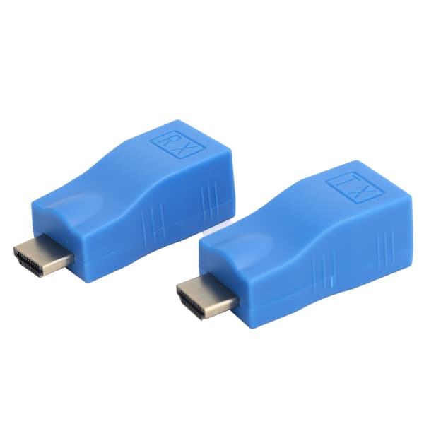 HDMI til RJ45 Extender 1080P 30m Netværkskabel Konverter Transmitter Receiver