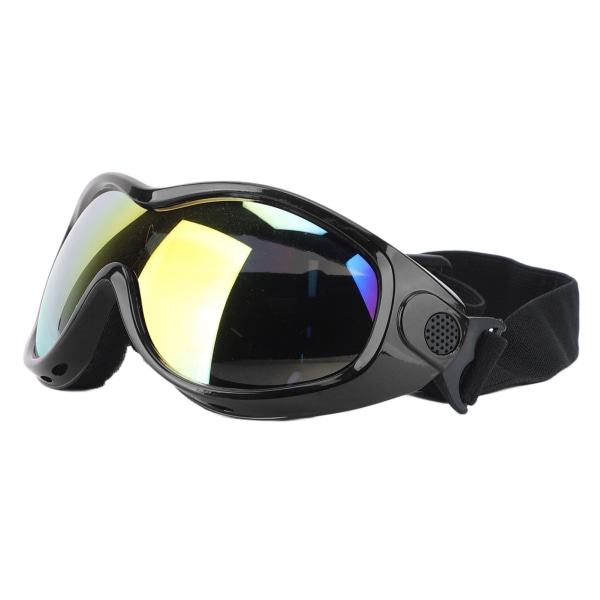 UV-beskyttelse kæledyrsbriller PVC og pc justerbare stærk slagfaste hundesolbriller til kæledyrshund Kat sort