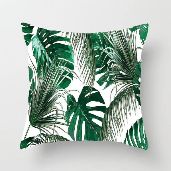 Palm Leaves Jungle Leaf -tyynynpäälliset kodin sisustukseen 45 x 45 cm
