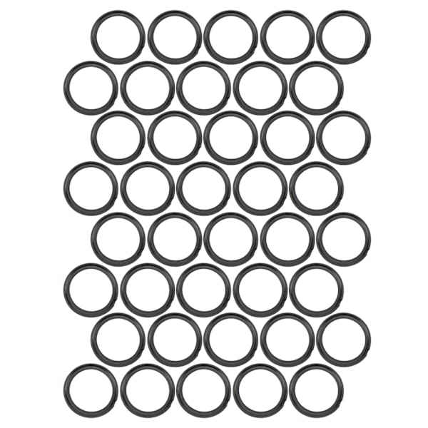 40 stk. silikone vikle tjek dekorationsring trim adapter til fiskestang byggedele21MM