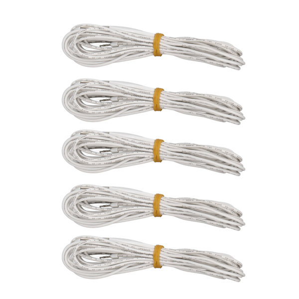 5PCS Värmare Patroner Rostfritt Stål Nickel Krom Tråd 70W 3D Skrivare Värmeelement för Ender 3 24V 2M