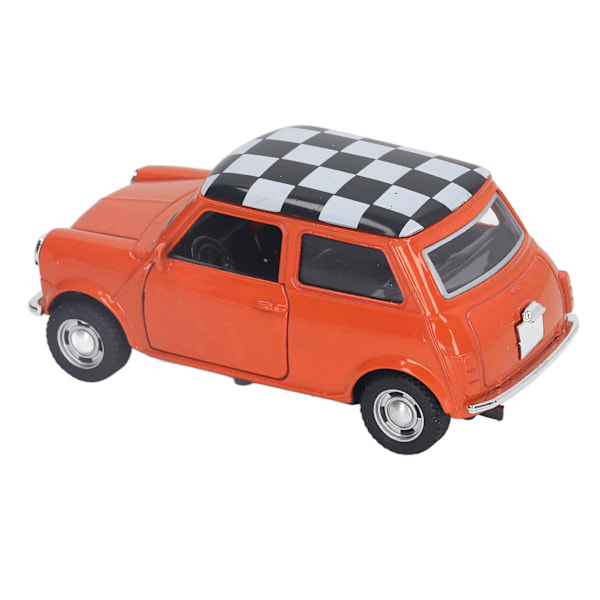 1/32 Tilbage træk bil simuleret sød legering køretøj model legetøj med åbne døre til bil model samling dekoration ornamenter orange