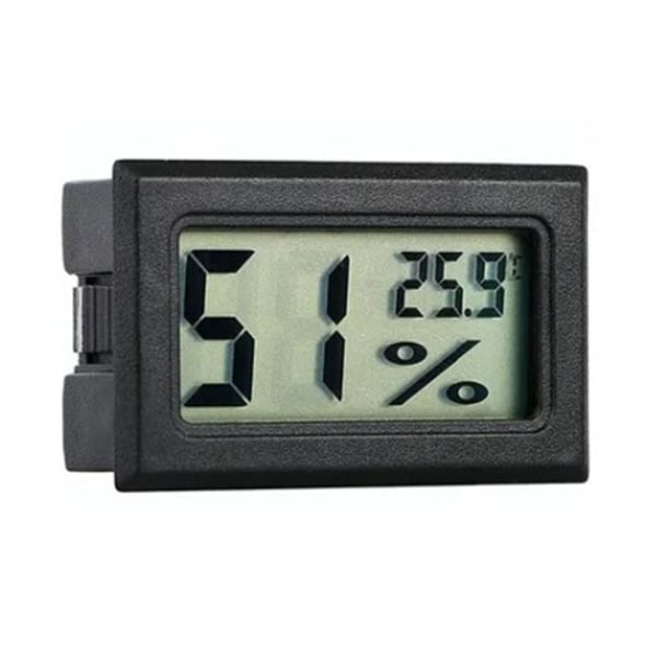 Digitalt display termometer sort ABS nøjagtig anti-stød elektronisk vandtemperaturmåler
