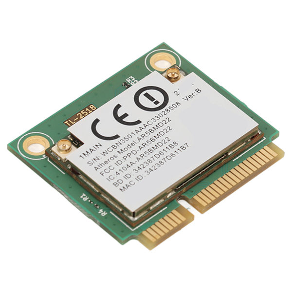 5G netværkskort Mini PCIe 2.4GHz 5GHz 300Mbps BT 4.0 Plug and Play 5G trådløst kort til Win 7 8 10 bærbar computer
