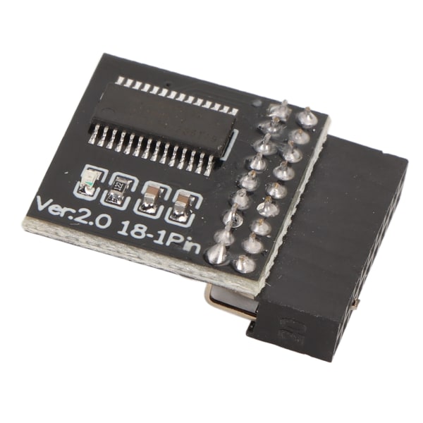 TPM 2.0-modul LPC-interface Stabil Høj sikkerhed Holdbart materiale 18-pin LPC-modul til Asrock bundkort