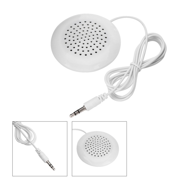 Uusi DIY Pillow Speaker 3,5 mm Mini Stereokaiutin MP3-puhelimen kannettavalle CD-levylle