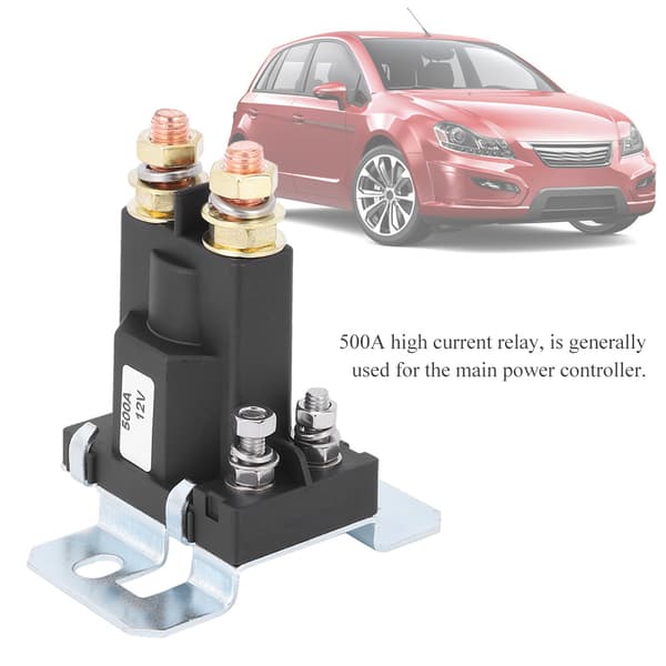 500A 12V Bil Auto Startrelä Fordonsbatteri Isolatorrelä för Bil Strömbrytare