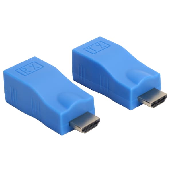 HDMI til RJ45 Extender 1080P 30m Netværkskabel Konverter Transmitter Receiver