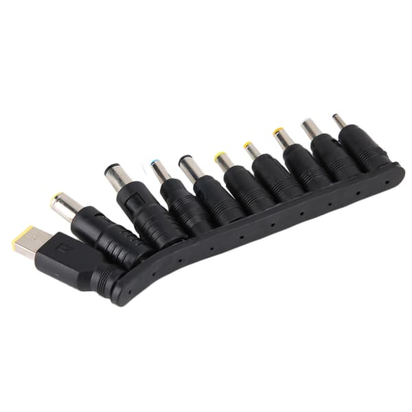 10 stk. DC 5.5MM Universal Multifunktionel Notebook Laptop Strømforsyning Oplader Adapter Konnektor