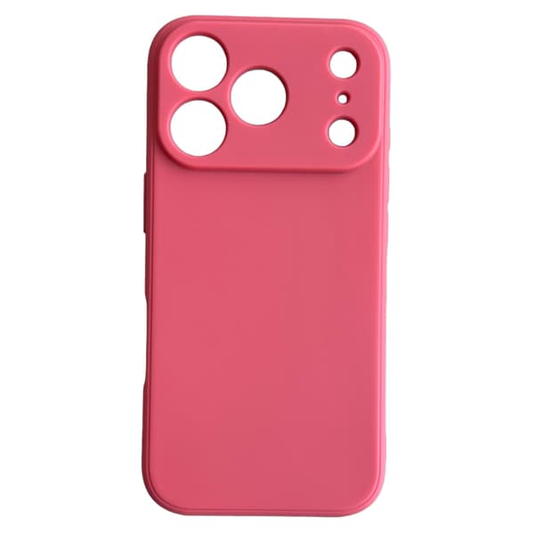 Iphone 17 Pro kuori matkapuhelinkuori silikoni / TPU - VALITSE: PUNAINEN RÖD IPHONE 17 PRO