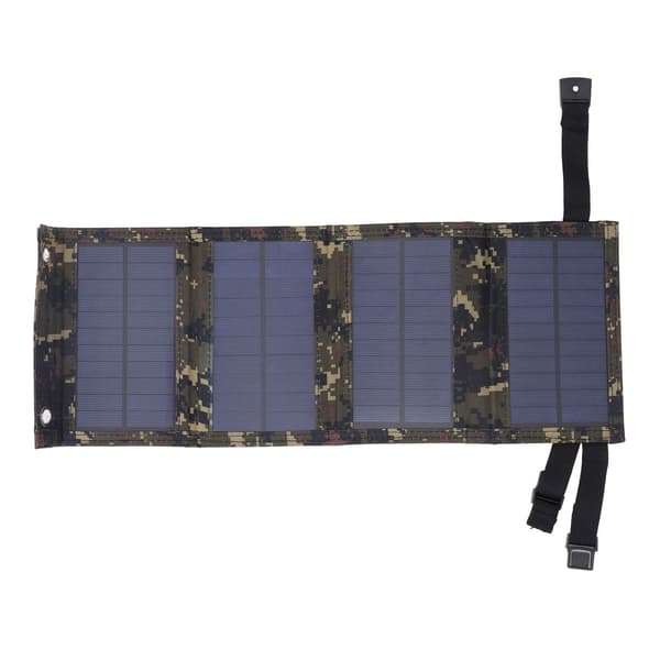 10W 5V Bærbar Sammenfoldelig Solpaneloplader Sæt IP65 Sammenfoldelig Solopladerplade til Camping Vandring Camouflage