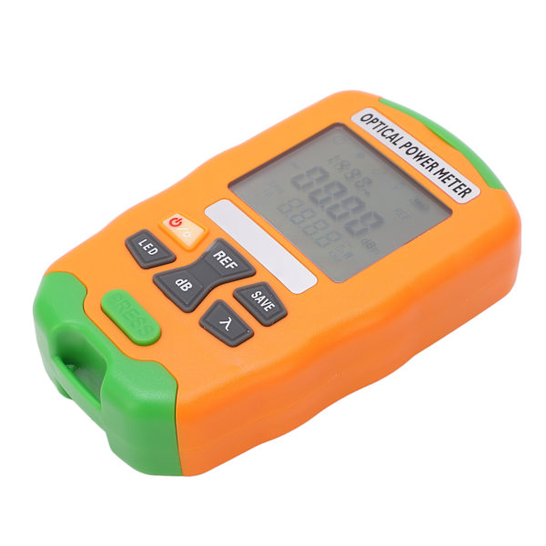 Oransje Mini Fiberoptisk Effektmeter Rask Nøyaktig Følsom Robust Liten Optisk Fiber Tester ‑70 til +10dBm