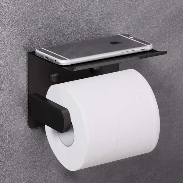 Rustfrit stål vægmonteret toiletpapirholder - rustbestandig