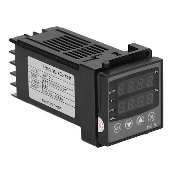 PID Temperaturregulator Digital Display Intelligent Industriell Automationskontroll 220V