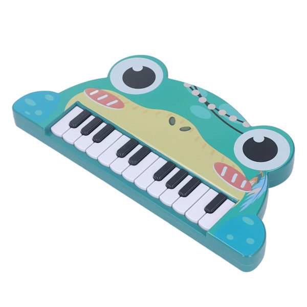 Elektroniskt Keyboard för Barn 22 Tangenter Pussel Tidig Utbildning Cartoon Djurform Barn Musikleksaker Elektroniskt Keyboard