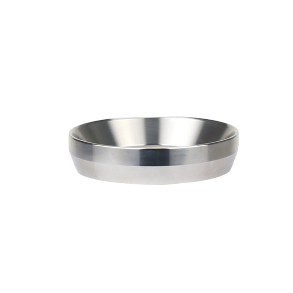 Doseringstratt Anti Flygande Pulver Aluminiumlegering Universal Dosering Ringar för Hushåll Kaffebutik 58mm/2.3in Rostfritt Stål Färg