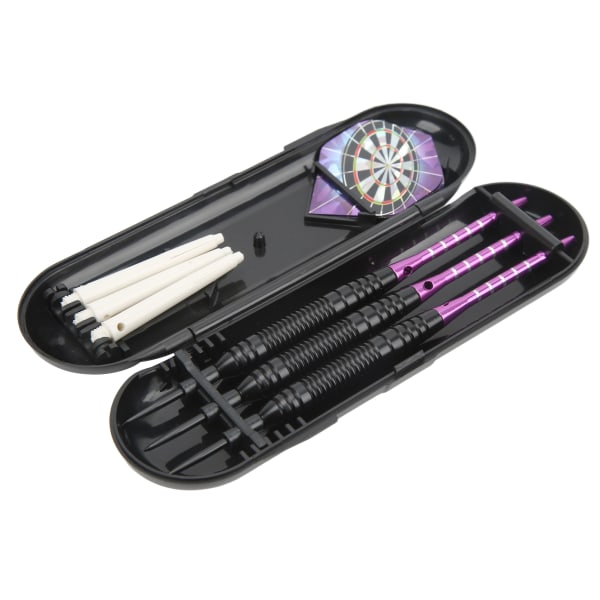 3 kpl Darts Professional Hieno ruostumattomasta teräksestä set, jossa säilytystilaa aloittelijoille ammattipelaajille