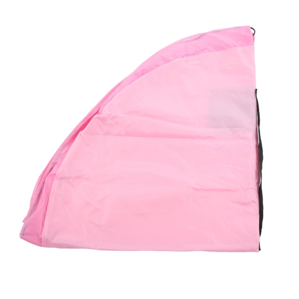 Dragsko Lekmatta Polyester Utomhus inomhus Vattentät leksaksförvaringsväska för barn Diameter 140 cm Rosa