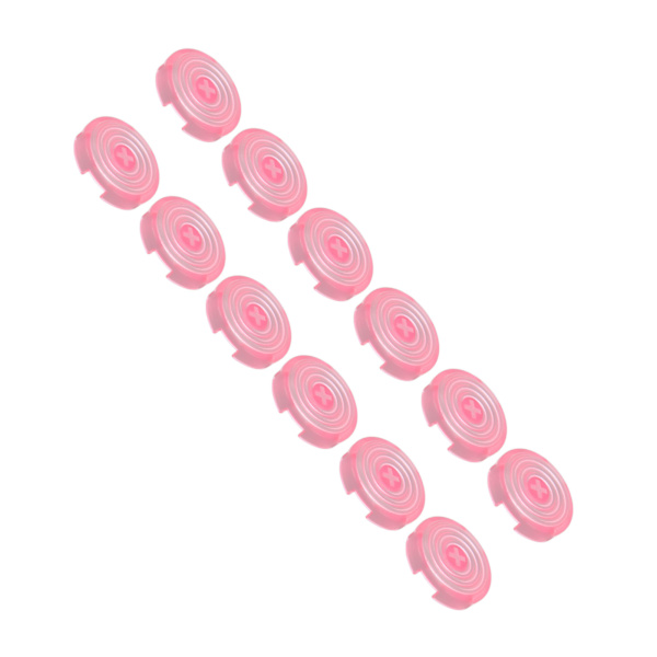 12 stk arkadeknappdeksel Bytt ut mekanisk trykknappdeksel for Kailh for Cherry for TTC for Akko for Glorious Switches Rosa