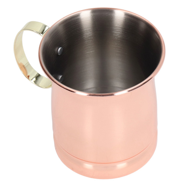 400 ml rustfritt stål cocktailkrus, rustforebygging, barutstyr til hjem, kontor, skole, bar, roségull