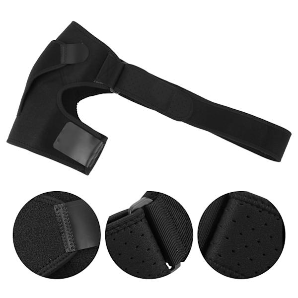 Polyester Justerbar Skulderstrop Støtte Bøjle Elastisk Injury Guard Skulderbeskytter